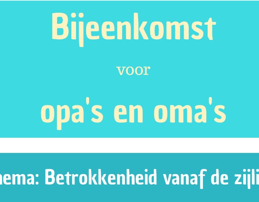 Opa's en oma's opgelet