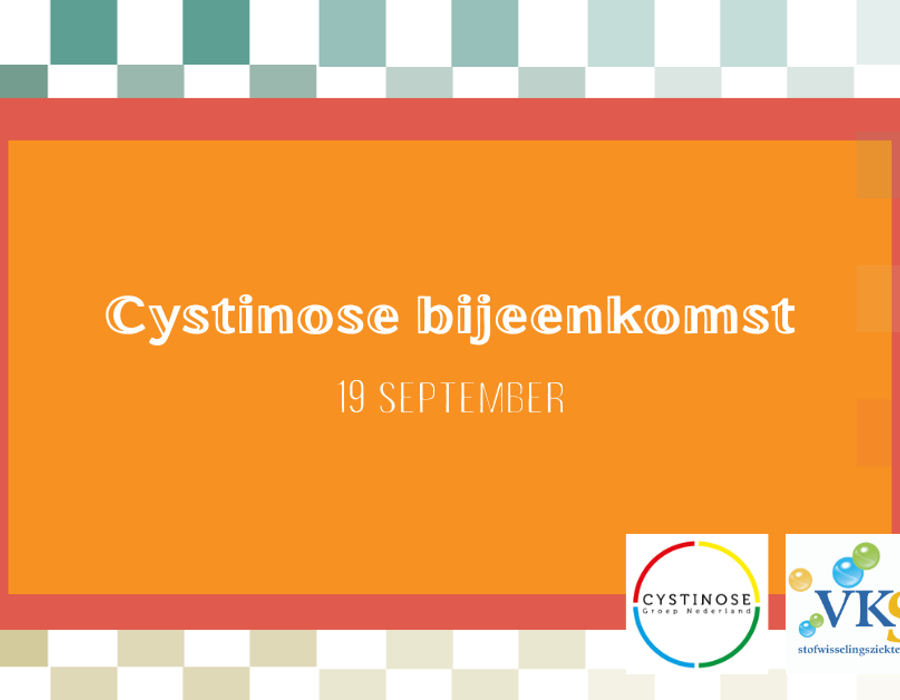 Programma Cystinose familiedag is bekend