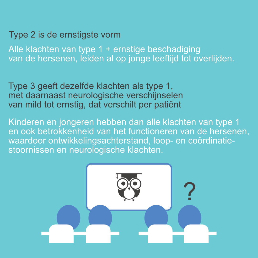 Ziekte van Gaucher type 3 infographic afbeelding 2