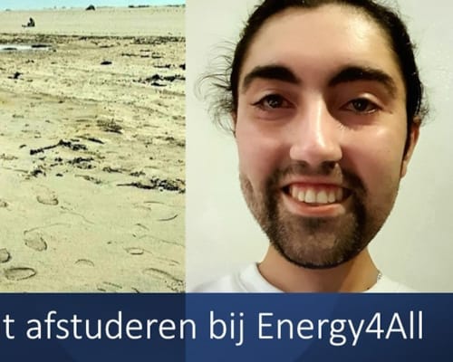 Amit Dijkerman gaat afstuderen bij Energy4all