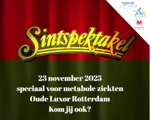 Sintspektakel voor stofwisselingsziekten